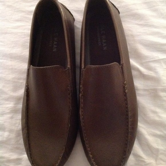 Cole Haan Men's Grand City Venetian Leather Loafers(Drivers)- 11.5M - New in Box - Picture 1 of 10